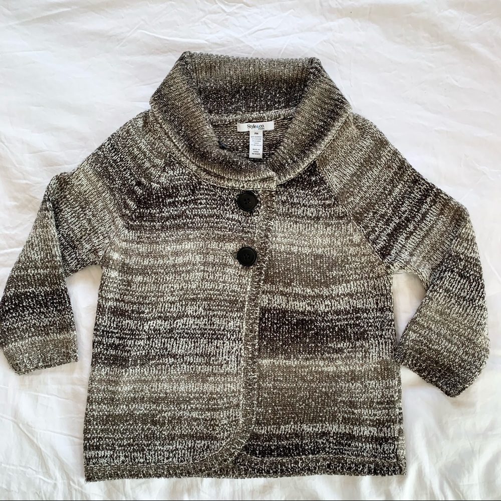 EUC Style&Co Button Down Sweater, MP